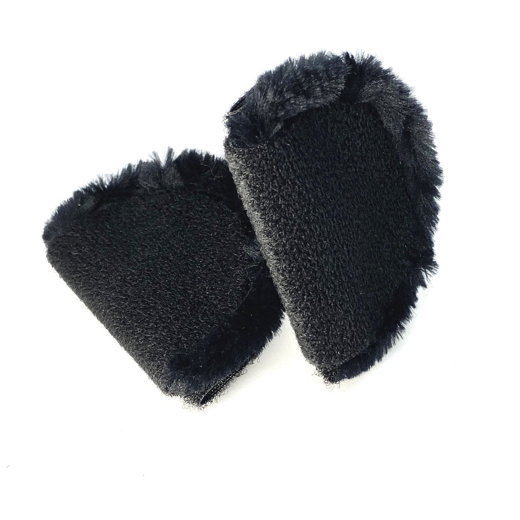 earSHIELD mini Windschutz-Paar aus Polyamid für Fahrradhelme